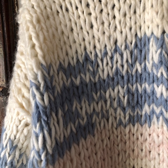 NWOT Anthropologie Grazia Chunky Striped Cardigan Sweater Size XS/S - Picture 7 of 15
